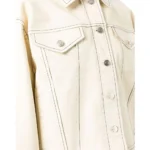 oversized cream jacket