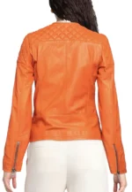 quilted leather jacket