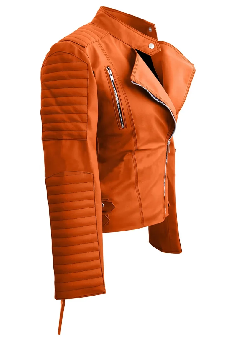 quilted leather jacket womens