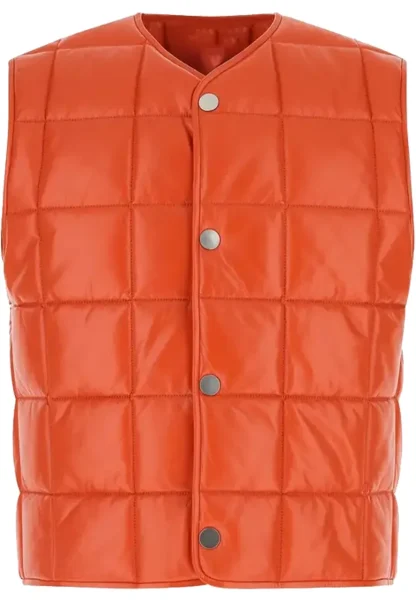 quilted leather vest