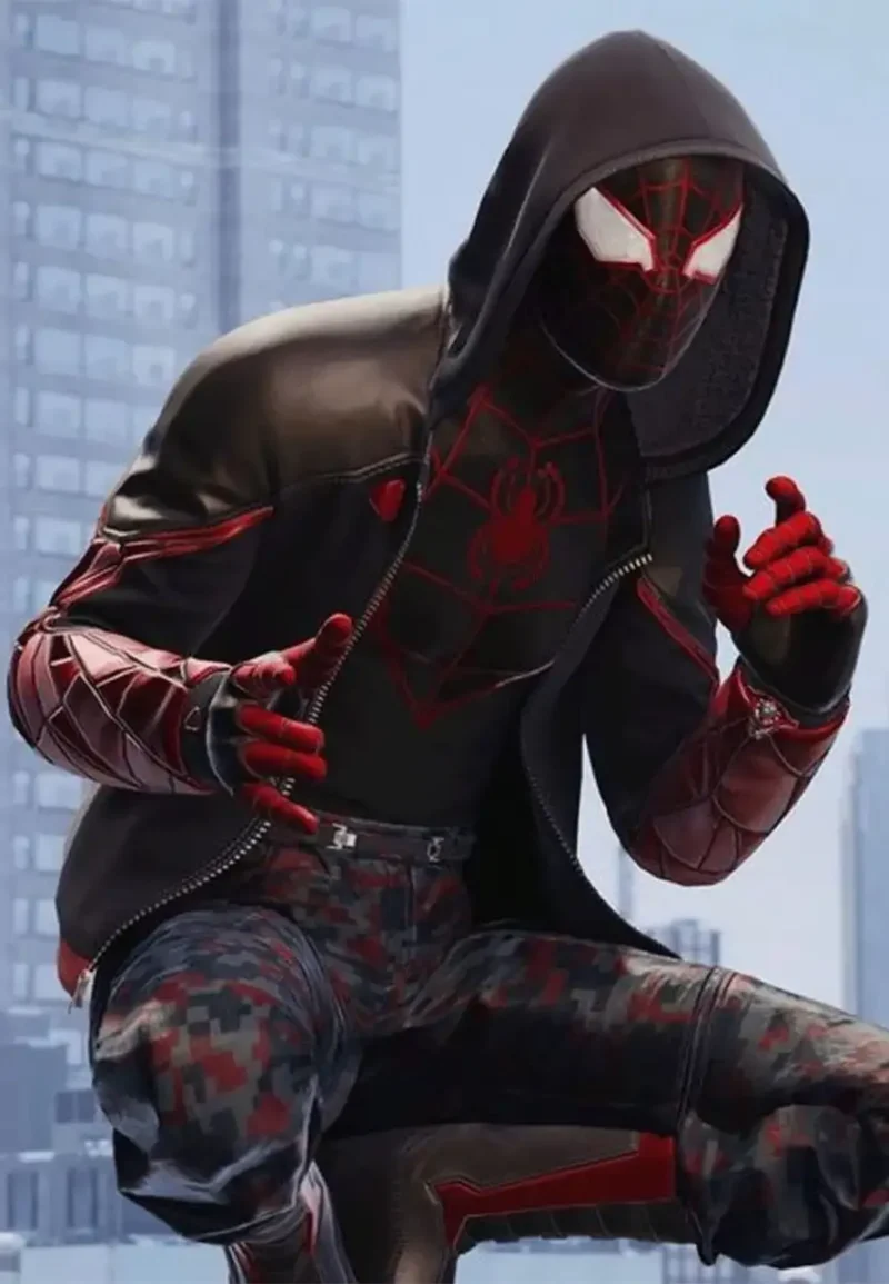 spider man miles morales the end hoodie