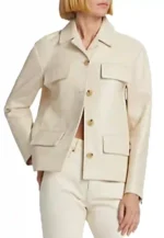 spread collar tailored jacket