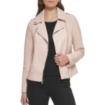 womens slim fit leather jacket