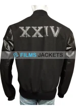 adonis creed black bomber jacket