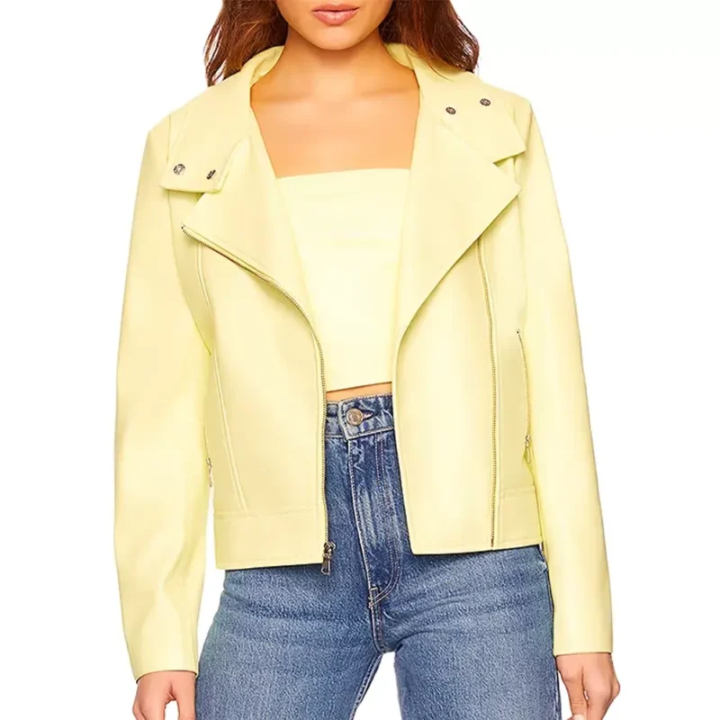 light yellow jacket womens