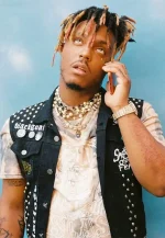 juice wrld denim vest