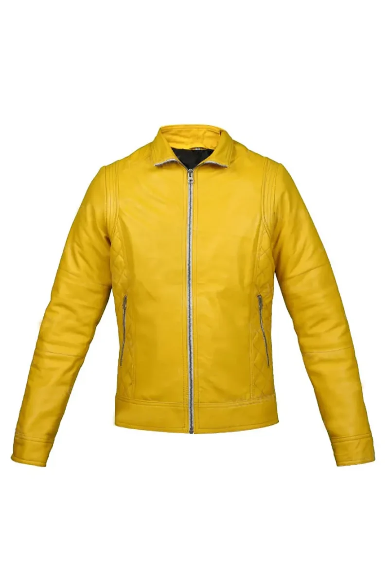 ladies leather motorbike jacket