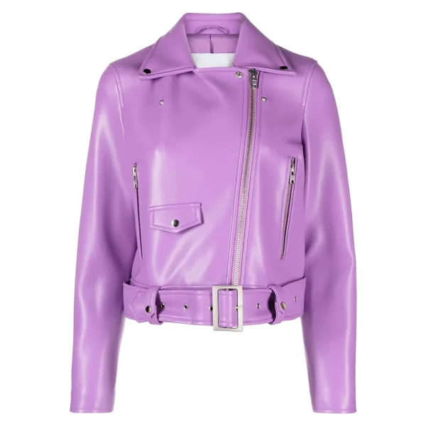 leather biker jacket