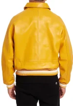 yellow bomber jacket mens