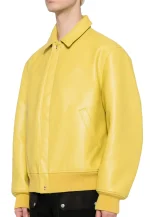 yellow bomber jacket mens