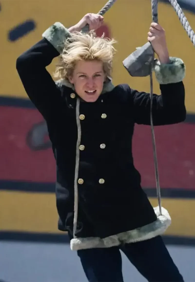 black-shearling-coat black shearling coat