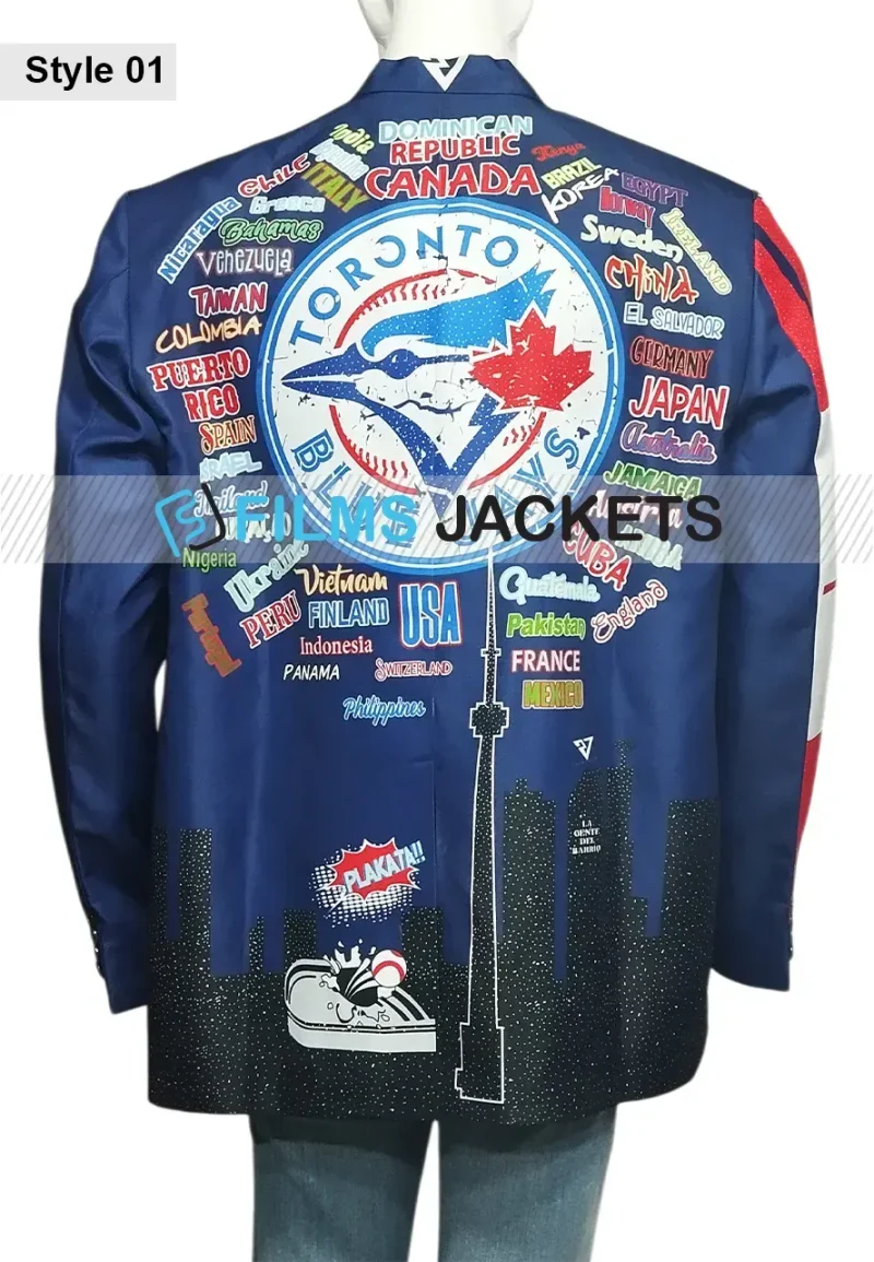 blue jays home run jacket
