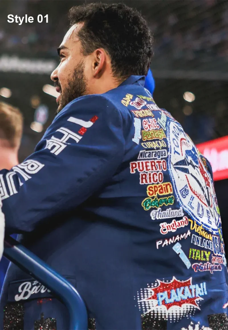 blue jays jacket home run