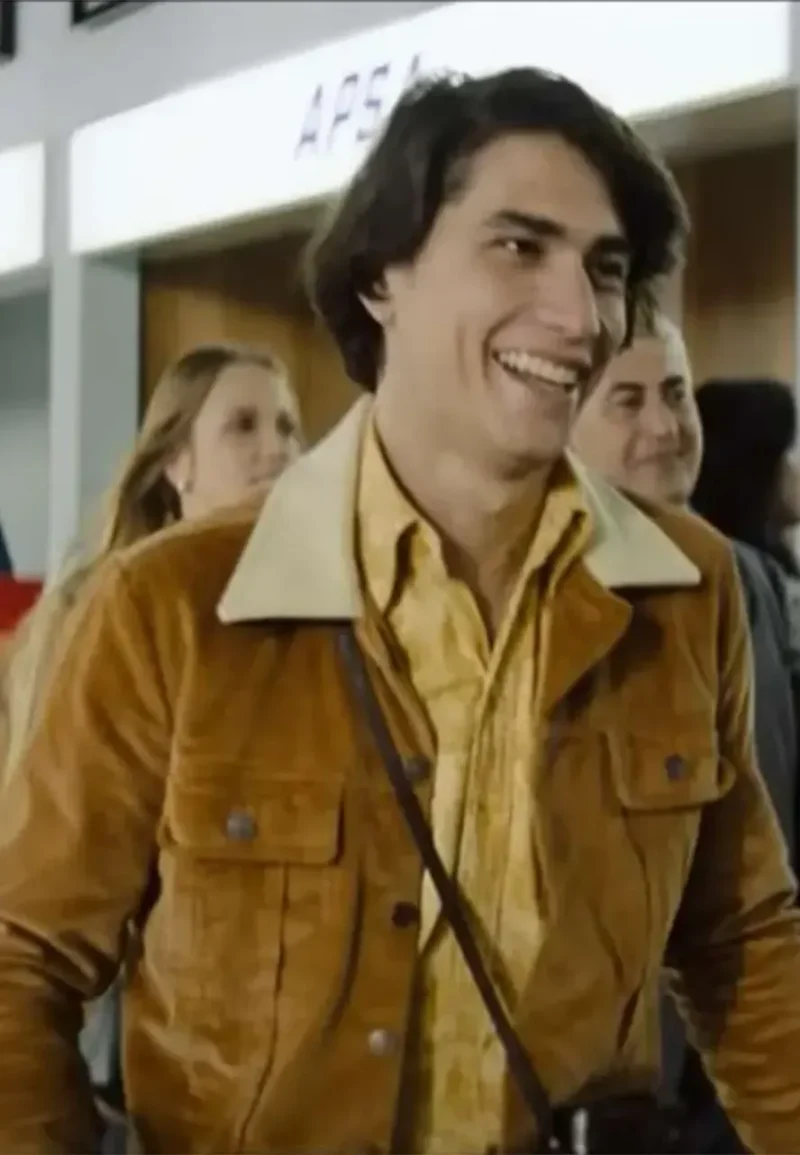 brown corduroy jacket