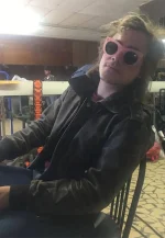 dacre montgomery billy hargrove leather jacket