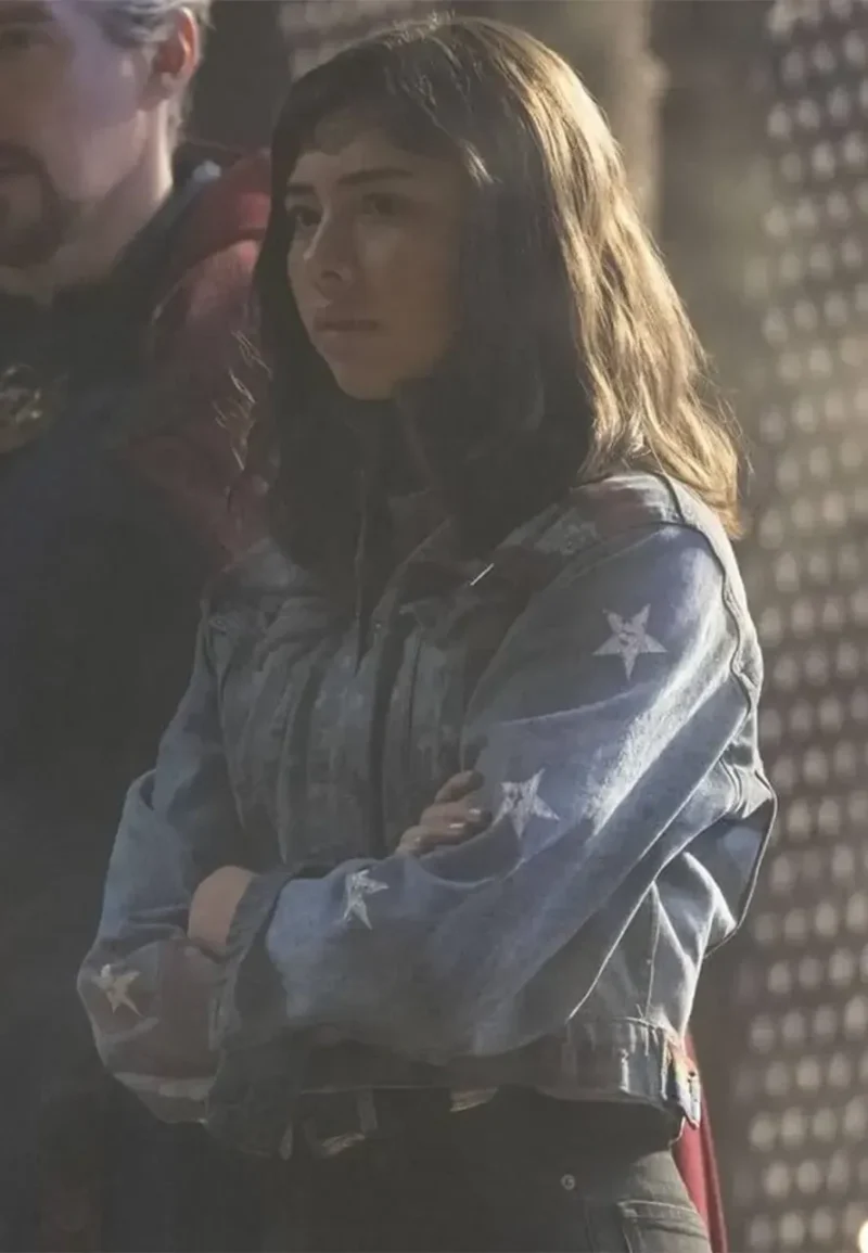 doctor strange america chavez blue denim jacket