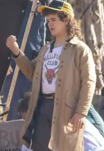 dustin henderson stranger things s05 brown cotton jacket