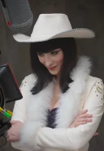 miss all sunday white coat