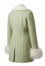 miss wednesday green coat