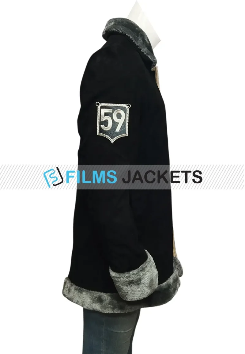 one piece s02 suede coat