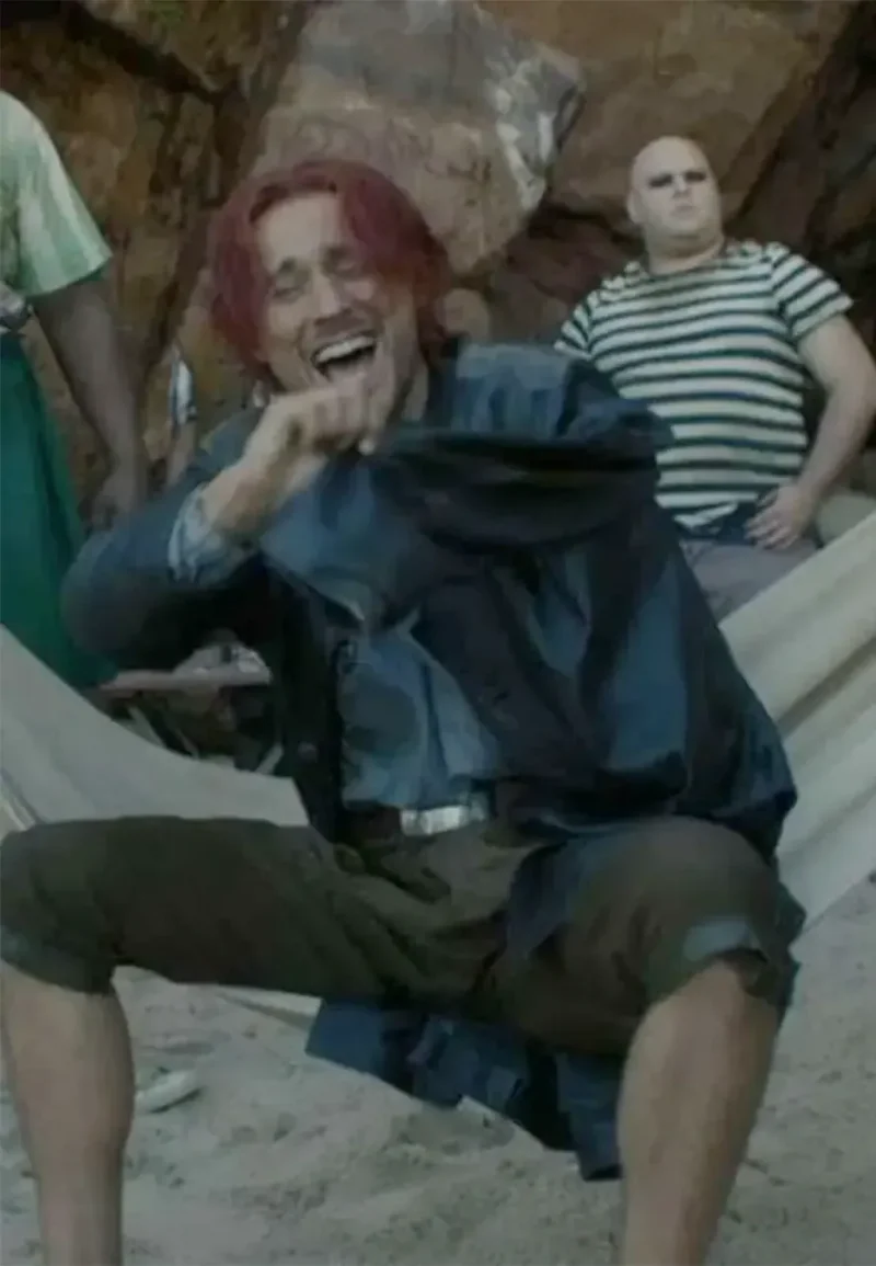 peter gadiot leather coat