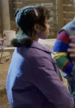 priah ferguson purple jacket