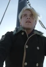 sanji shearling coat