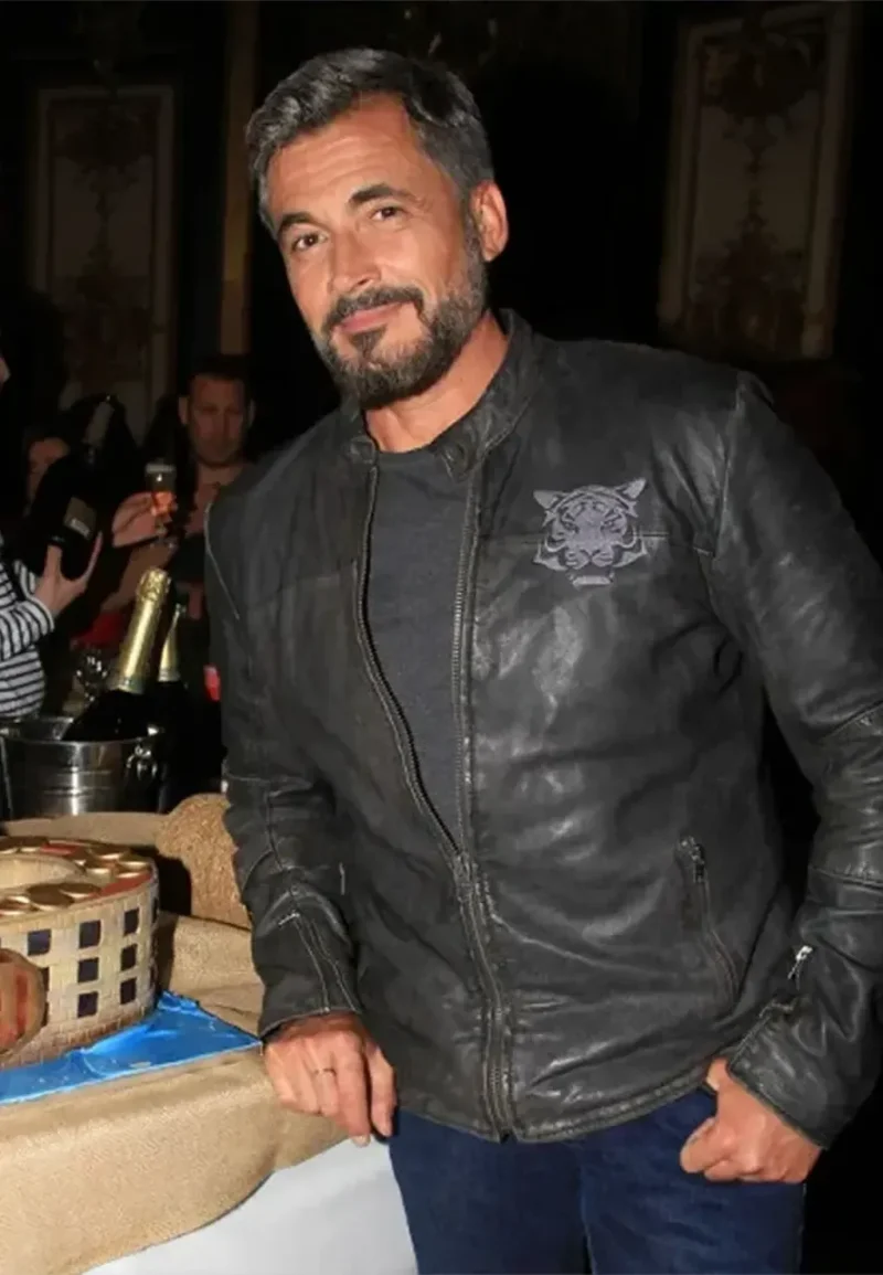 tiger leather jacket