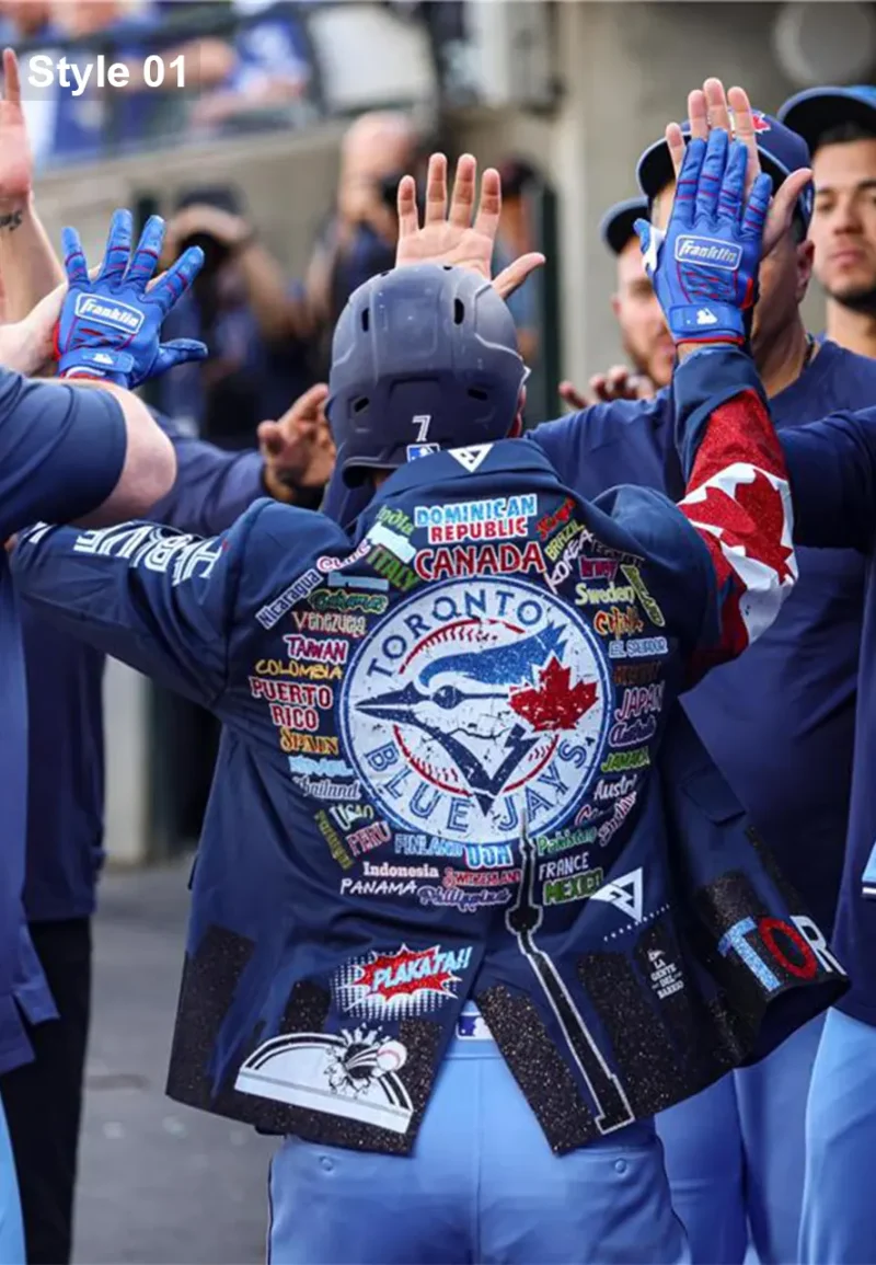 toronto blue jays home run jacket