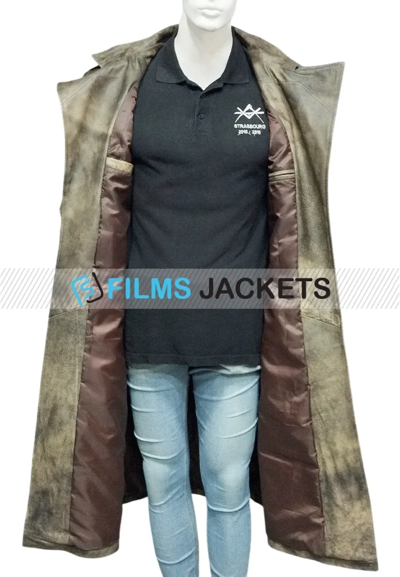 andor brown trench coat