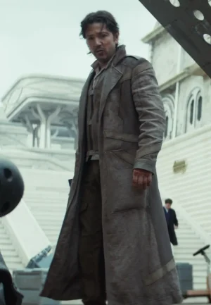 andor grey trench coat