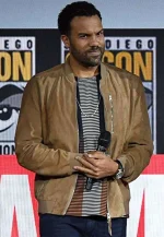 black widow suede leather jacket