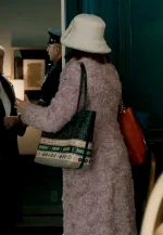 carrie preston faux fur coat