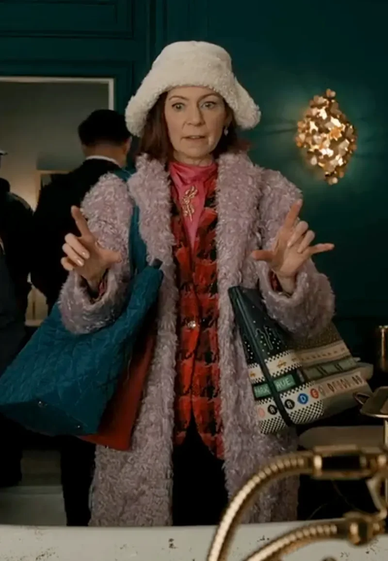 carrie preston fur coat