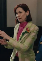 carrie preston green blazer