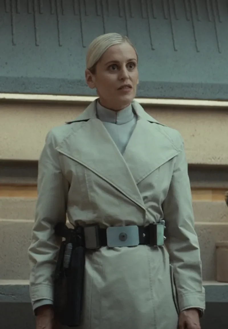 dedra meero trench coat