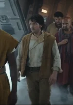 diego luna brown hooded vest