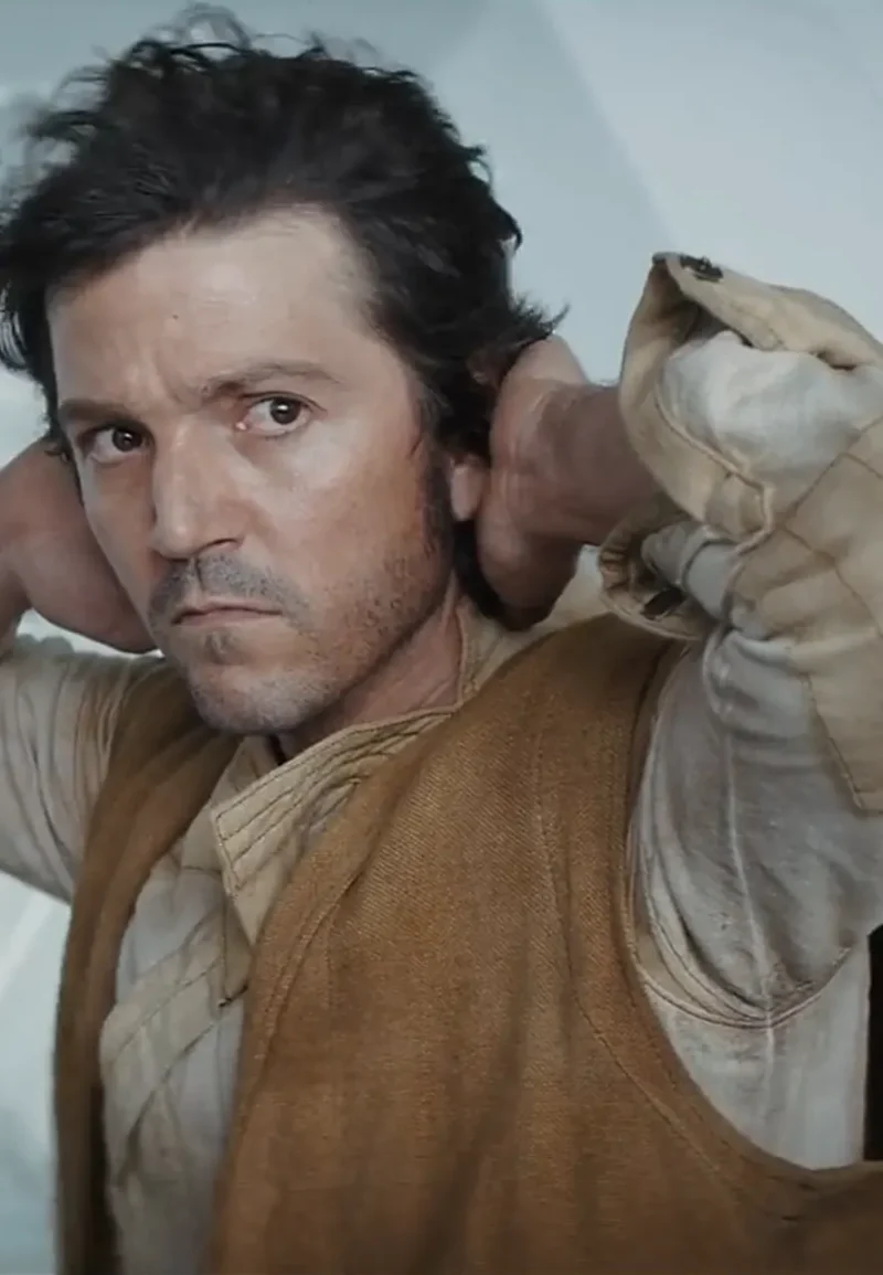 diego luna brown vest