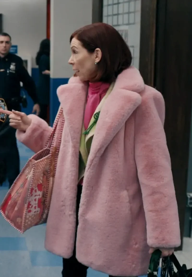 elsbeth tascioni pink coat