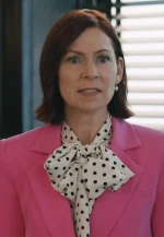 elsbeth tascioni pink wool blazer