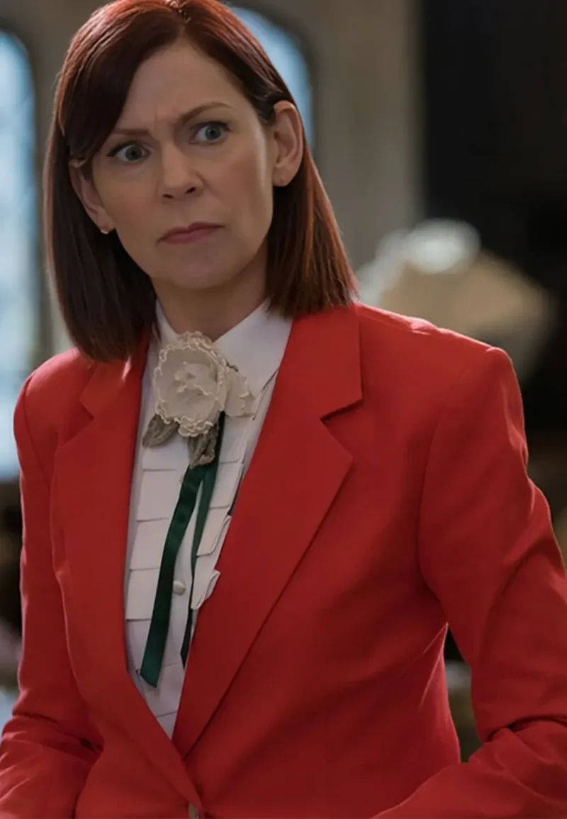 elsbeth tascioni red blazer