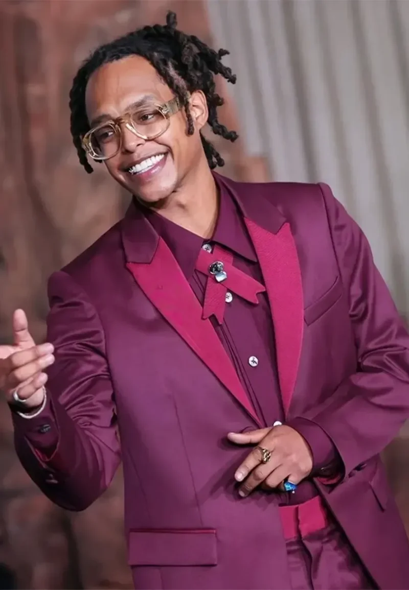 jacob romero burgundy blazer