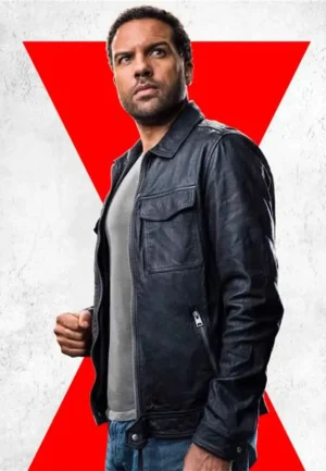 o t fagbenle black leather jacket