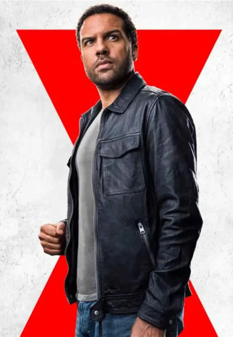 o t fagbenle black leather jacket