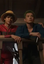 one piece blue jacket