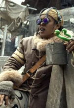 shearling leather coat