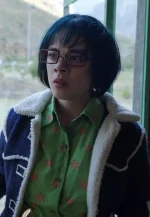 tashigi black sherpa jacket