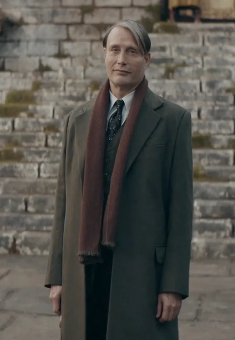 the secrets of dumbledore trench coat