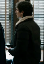 ben levi ross puffer brown jacket