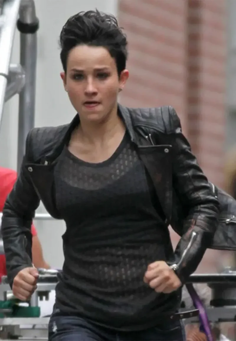 bex taylor klaus arrow leather jacket